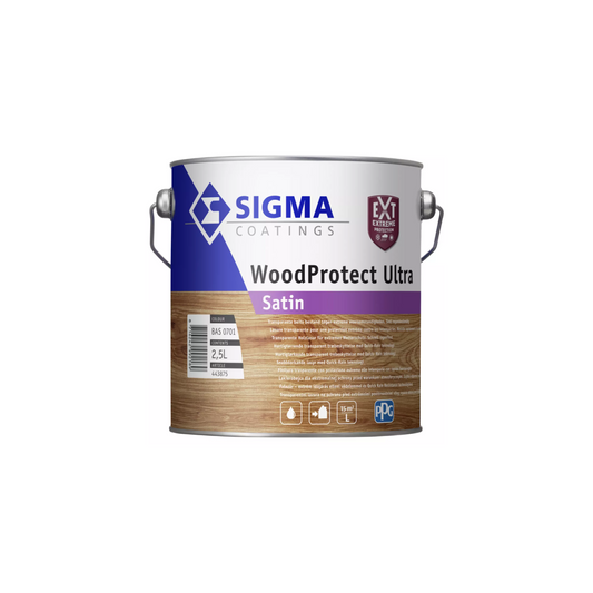 Sigma WoodProtect Ultra Satin - Couleurs mélangées - 2,5 L