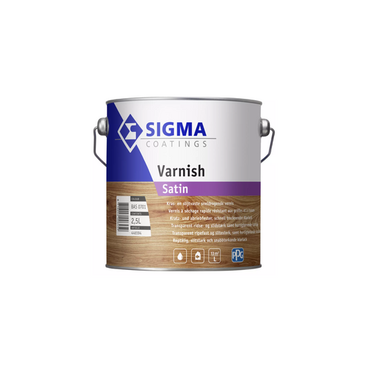 Vernis Sigma Satin - transparent 0701 - 2,5 L