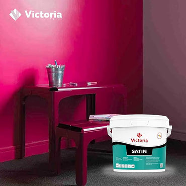 Satin - Peinture Blanche Satinée de haute qualité pour Intérieur (Mur et Plafond) (5 Litres)