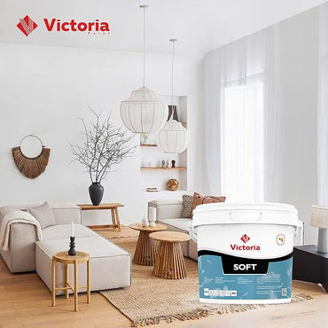 Soft - Peinture Semi-Satinée (Mur et Plafond) Veloutée (2.5 Litre)